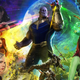 Poster art of gathered Marvel heroes (and villains) for Avengers: Infinity War